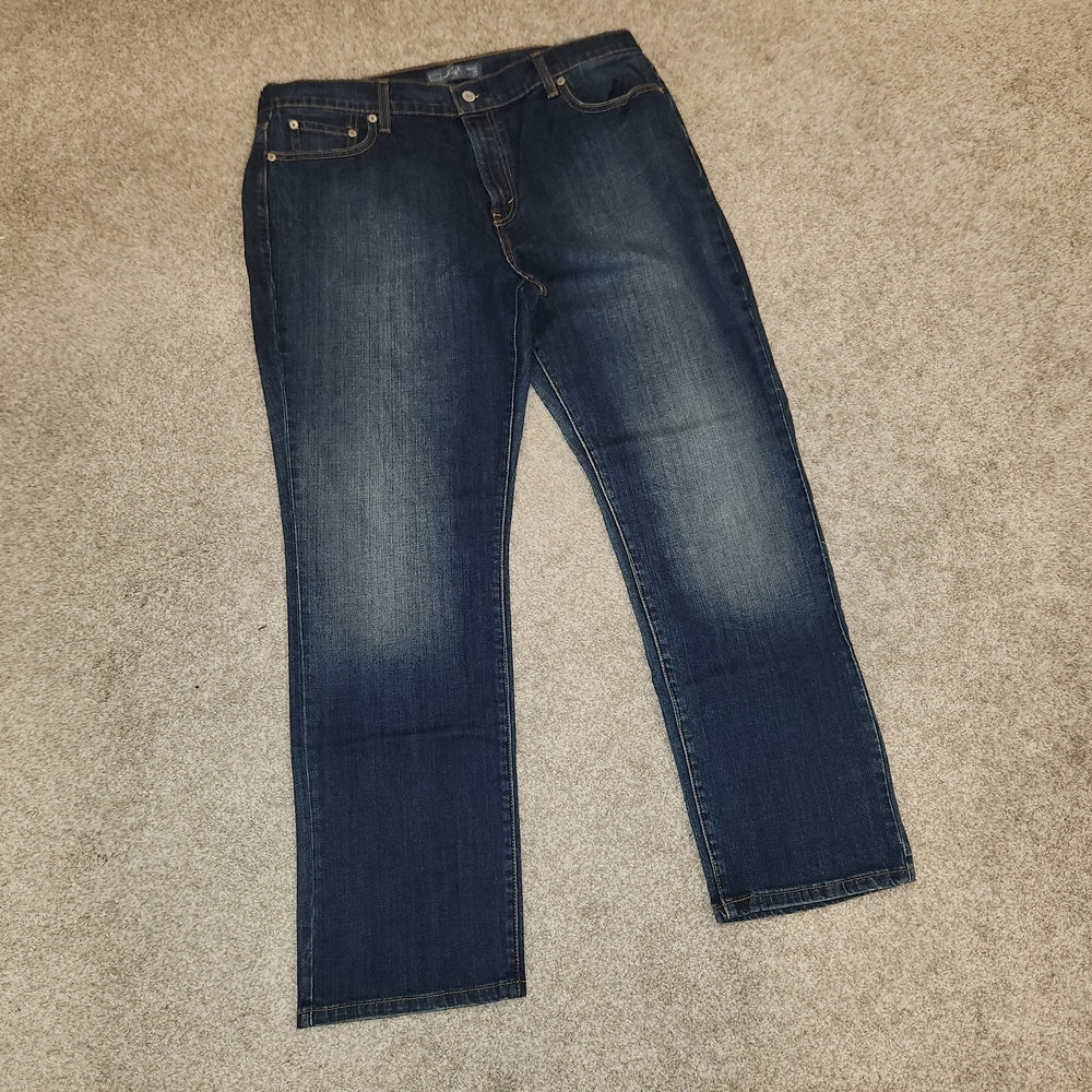 Levi's Blue Straight Leg Jeans Classic Denim